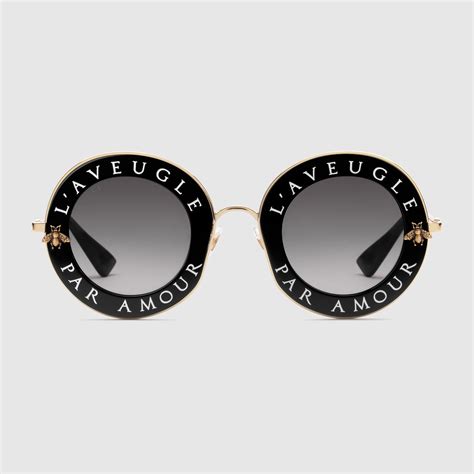 gucci round glasses